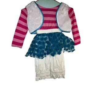Lalaloopsy Mittens Fluff 'N Stuff Dress Halloween Costume. 2-4T
